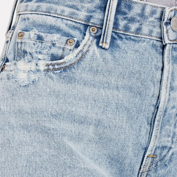 GRLFRND Helena Cut-Off Denim Shorts, EUC - Size 26 - Picture 10 of 14